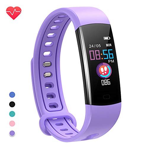 moreFit Kids Fitness Tracker with Heart Rate Monitor,Waterproof Activity Tracker Watch with 4