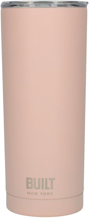 5226850 Insulated Travel Mug/Vacuum Flask, Stainless Steel, 565 ml (20 oz) - Pale Pink