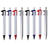 RAYNAG 8 Pack Creative Vernier Caliper Ballpoint Pens,Student Writing Stationery Office Supplies,Blue Ink