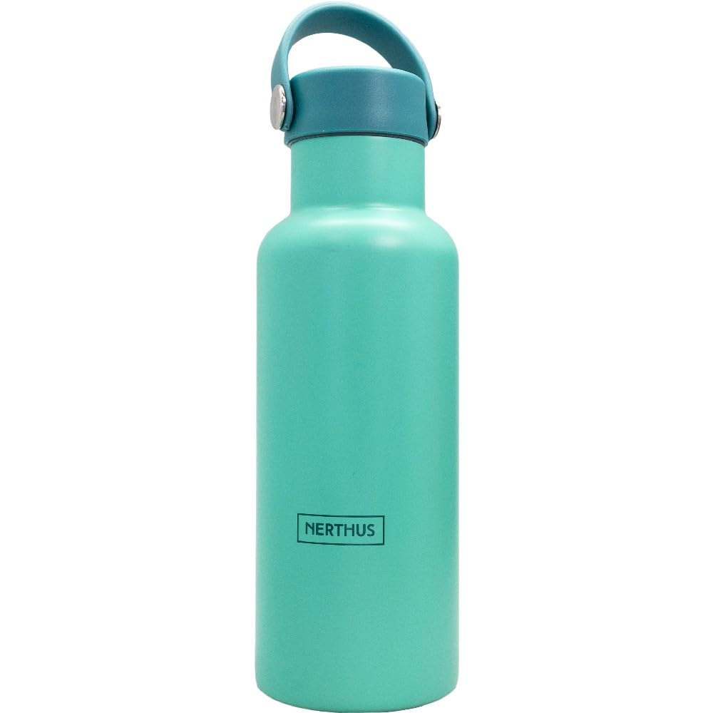NERTHUS FIH 1417 Thermal Bottle with Screw Cap 500 ml – Double Walled Stainless Steel, Superior Insulation