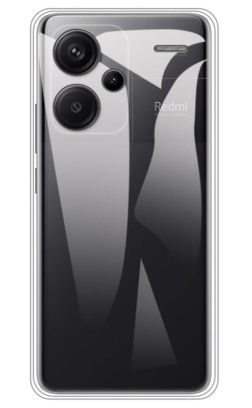 OneLike Flexible Crystal, Clear Camera Protection Ultra Slim Soft Protective Back Cover for Xiaomi Redmi Note 13 Pro+ 5G – (Premium,Transparent) OneLike Flexible Crystal, Clear Camera Protection Ultra Slim Soft Protective Back Cover for Xiaomi Redmi Note 13 Pro+ 5G – (Premium,Transparent)