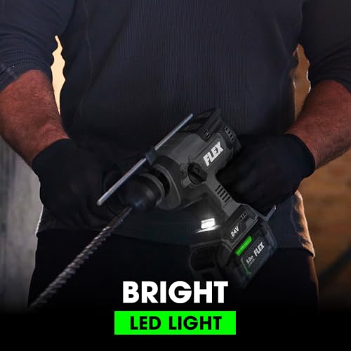 Image of FLEX 24V Brushless Cordless 7 /8-Inch SDS Plus 1.3 Ft-Lbs Torque Rotary Hammer Tool Only, Battery and Charger Not Included - FX1531-Z