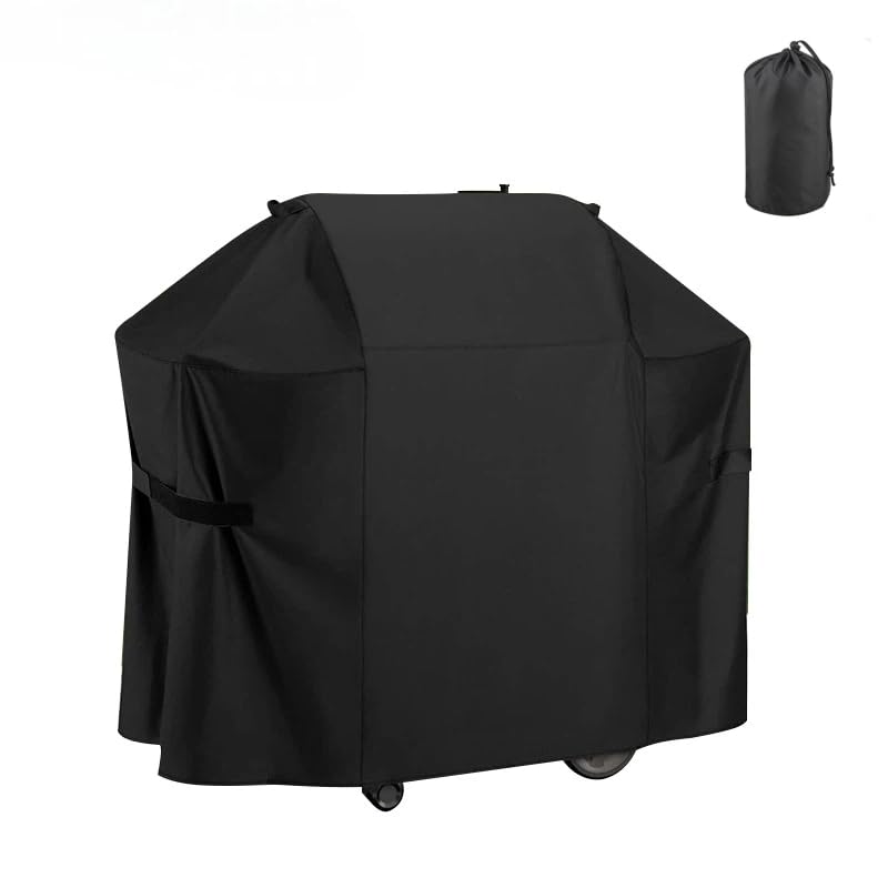 Gas Grill Cover for Coleman NXT 300, Outdoor Barbecue Cover, Durable 420D Water-Resistant Oxford Fabric with Adjustable Straps, Includes Storage Bag