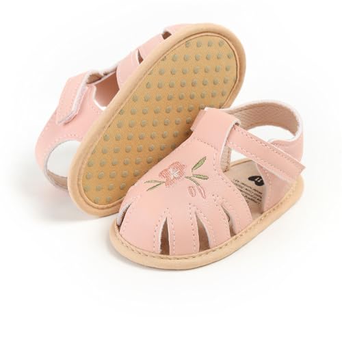 Image of Infant Baby Boys Girls Summer Sandals Party Wedding Dress Flats Shoes Newborn Crib Shoes First Walkers Prewalkers 0-18 Months