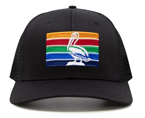 Image of International Tie City Hat for Men and Women, Adjustable Snapback Trucker Baseball Cap with Embroidered Patch