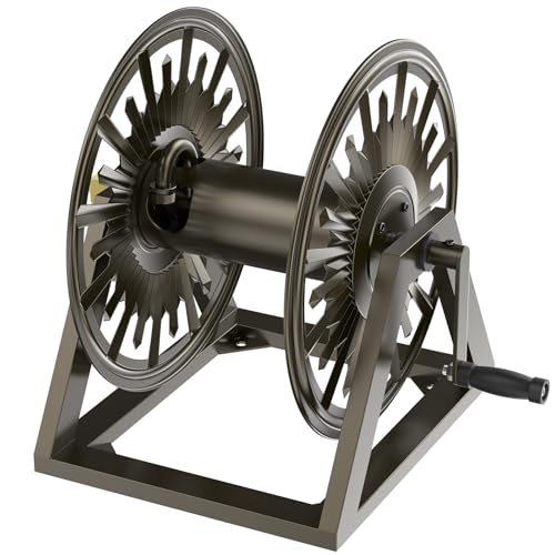 GOFORWILD Wall or Floor Mount Hose Reel