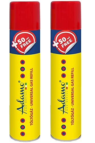 REPLOOD 2x Bomboletta Gas Ricarica Accendini 300 ML