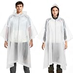 Aolegoo – Aolegoo 2 Stück Regenponcho, EVA Wiederverwendbarer Tragbare