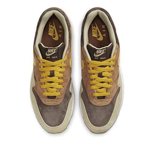 Nike Mens Air Max 1 DZ0482 200 Ugly Duckling - Pecan - Size 8.5 Pecan/Yellow Ochre/Baroque Bro