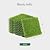 GROWNEER 1.57" H Interlocking Artificial Grass Tiles, 12" x 12" 9 Pcs Fake Grass Deck Turf Tiles with Upgrade Interlocking System Self-draining for Pet Indoor/Outdoor, Backyard, Patio