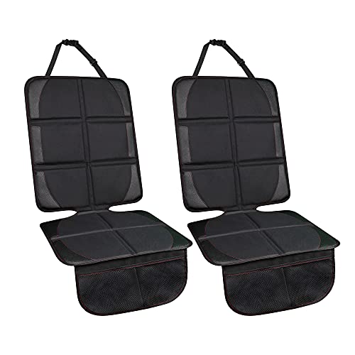 Car Seat Protector for Child Carseat Thickest Padding Baby Seat Protectors with Nonslip Backing,Waterproof 600D Fabric Seat Savers for Car Seats, Leather Seats