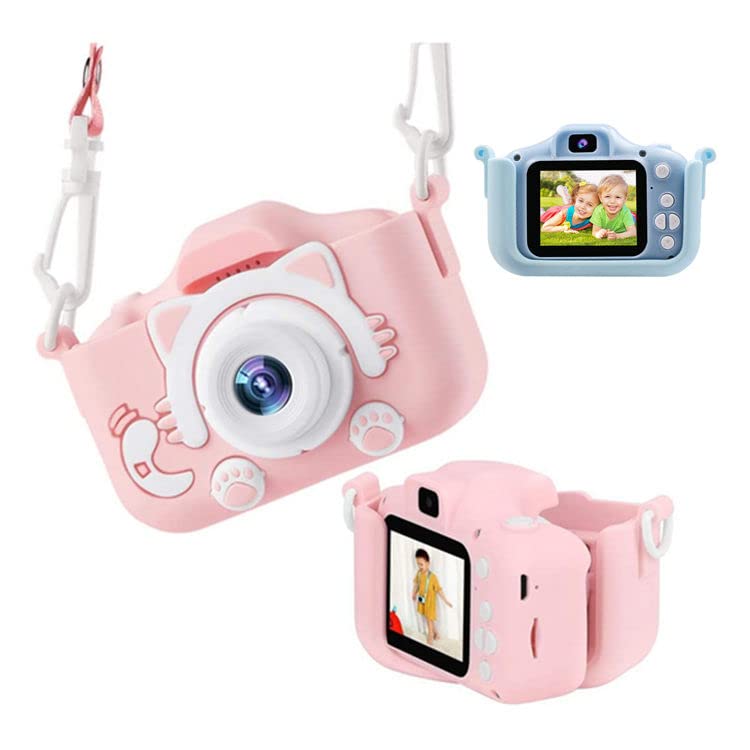 YUPY TUNE Kids Digital Silicone Camera, (PINK)