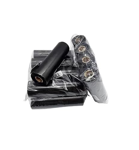 4 Rolos Ribbon Cera 110x91 Premium TTR Mastercorp para Argox Zebra Godex