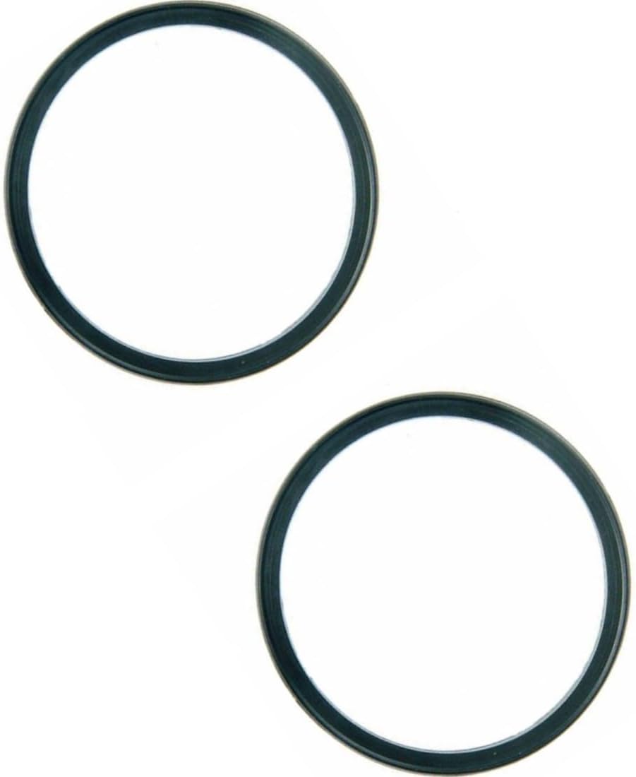 Engine Coolant Thermostat Gasket fits Chevrolet Silverado 2500 HD 2001 2002 2003 2004 2005 2006 2007 2008 2009 2010 2011 2012 2013 2014 2015 2016 2 X