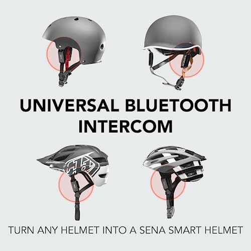 Sena pi, Universal Bluetooth Intercom Headset, Fits Most Cycling and Multi-Sport Helmets