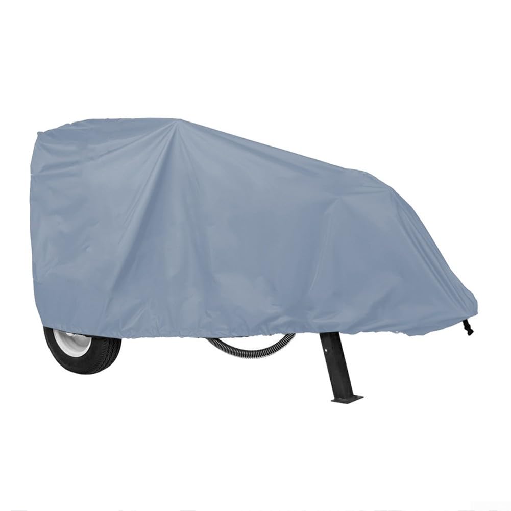 Housse pour fendeuse de bûches robuste en textile gris durable