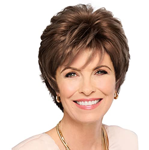 GABOR Royal Tease Layered Short Shag Wig by Hairuwear, 2023