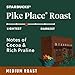 Starbucks VIA Instant Coffee, Medium Roast Coffee, Pike Place Roast, 100% Arabica, Single-Serve, 1 Box (50 Packets)