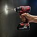 NoCry 20V Cordless Impact Driver Kit - 160 N.m Torque, 3000 Max RPM/IPM, 1/4 inch (6.35mm) Hex Chuck, LED Work Light, Belt Clip; 3.0 Ah Battery, Fast Charger & Carrying Case Included