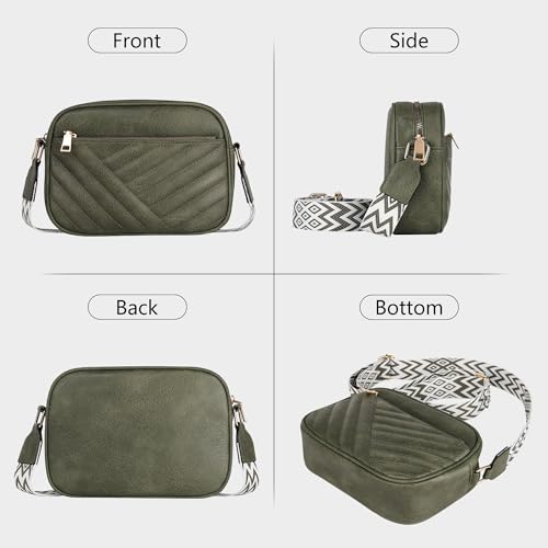 Image of TANTOMI Small Crossbody Bags for Women Trendy, Cell Phone Purses Wallet with 4 Card Slots, Small Purses with Adjustable Strap