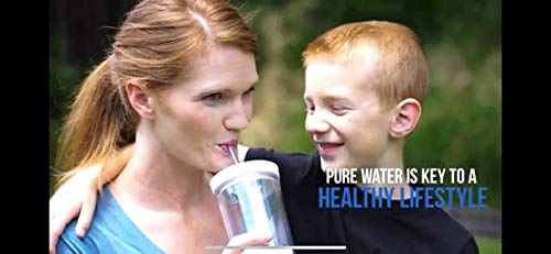 Dewstand Atmospheric Water Generator 8 Gal/Day - Produces Light Alkaline, Ionized, Mineralized Water - Hot And Cold Dispenser- No Plumbing Or Piping-Carbon+ Reverse Osmosis, Uv- Dehumidifier-White #TOP4