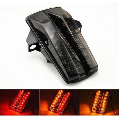 Señal motocicleta intermitente integrada de alta gama y luz trasera para Suzuki SV1000 3