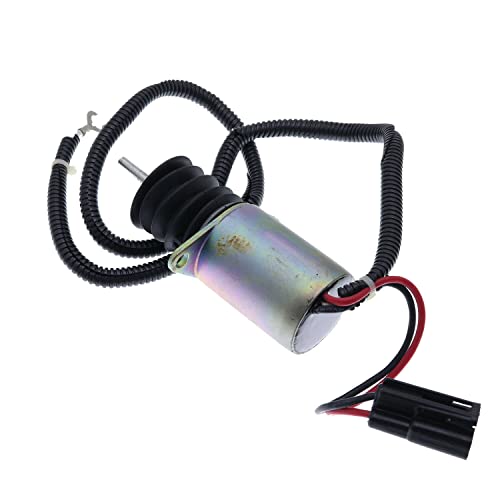 Solarhome AM124379 AM124377 Fuel Shutoff Solenoid Compatible With John Deere 655 755 756 855 856 955 F915 F935 4475 5575 6675 7775 by Solarhome - Image 3
