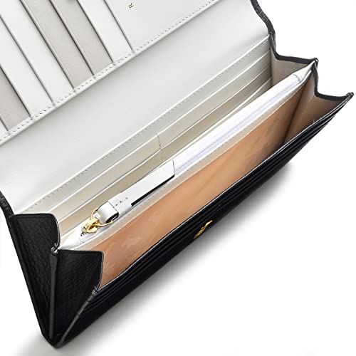 Radley London Loyal Radley Leather Flapover Matinee Purse, Black, L #TOP3