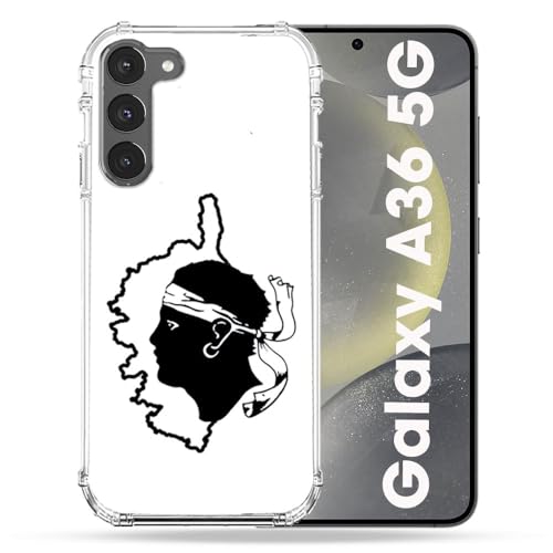 Coque Samsung Galaxy A36 5G Voyage Corse Blanc souvenirs de l'île