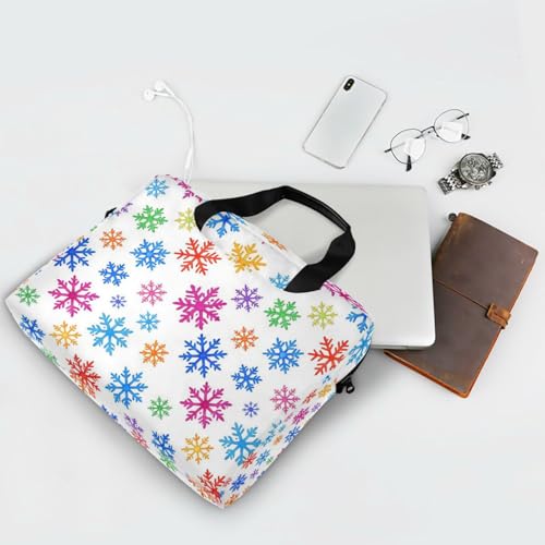 Funda para portátil blanca con asa y correa 15.6 pulgadas miniatura 7