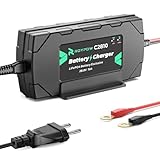 RoyPow Lithium Batterieladegerät 10A LiFePO4 Ladegerät 28.8V Erhaltungsladegerät mit Aktivierung der Lithium-Batterie für Auto LKW Motorrad Rasenmäher Boot Marine Batterien