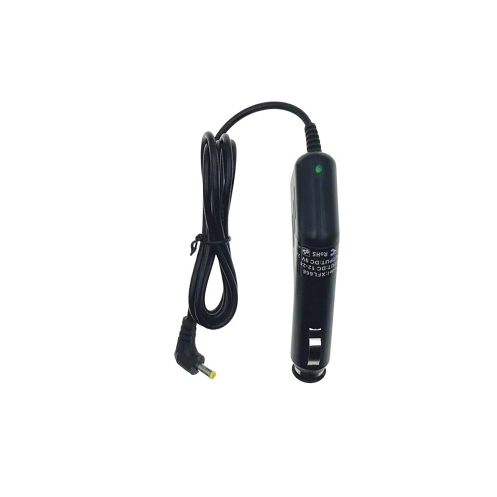 Cargador coche 9V2A salida codo 4.0/1.7 entrada 12-24VDC estable 6