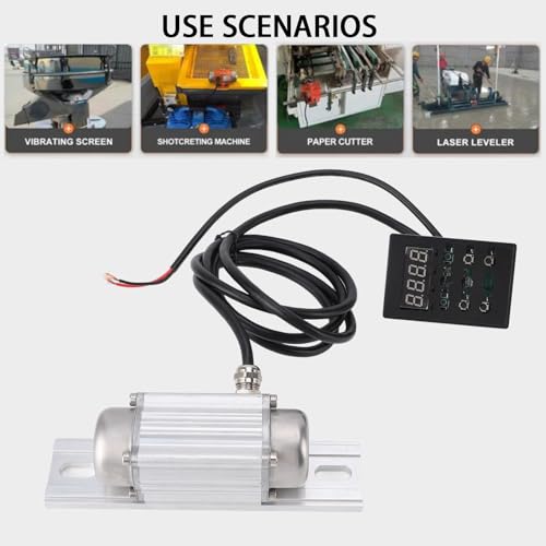 Motor de vibración para hormigón IP65 impermeable de aleación de aluminio 30W 8