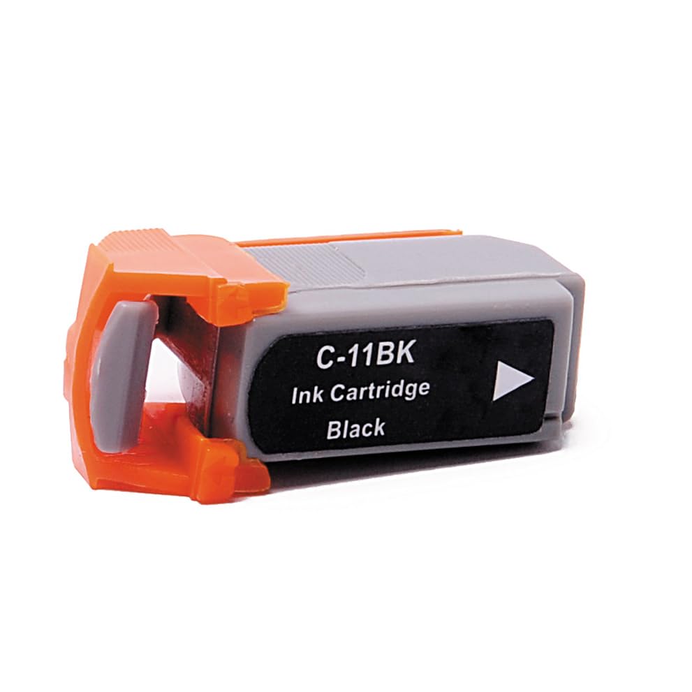Resa per pagina: 0 Techtek Cartuccia d’inchiostro 3ml compatibile con [Canon] BJC 50, BJC 55, 70, 80, 85, 85 PW sostituisce BCI-11 (BCI-11BK)
