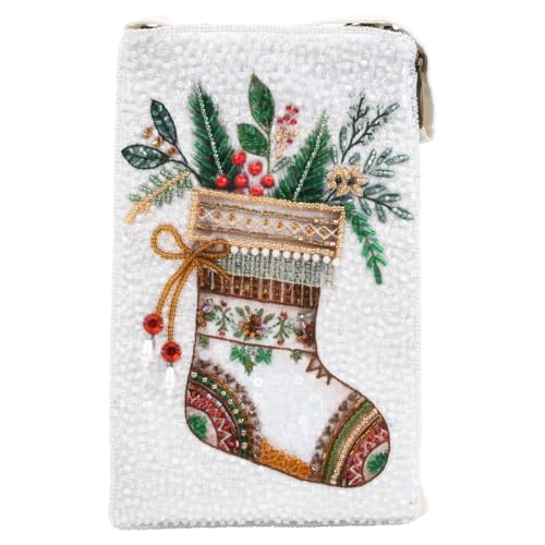Bamboo Trading Festive Stocking Club Bag, 7.5-Inch, Multicolor