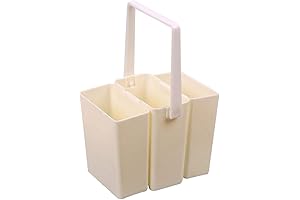 Triple Detachable Brush Washing Bucket