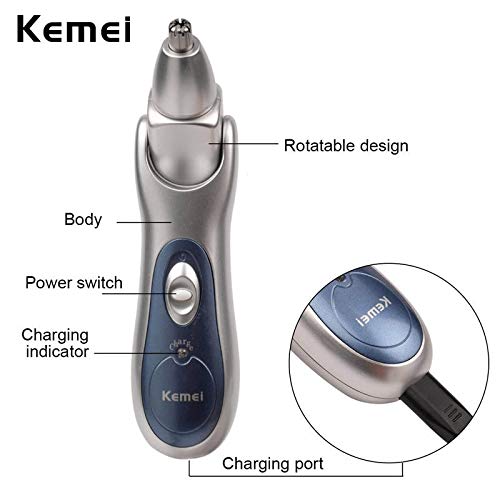Buy shrinika Rechargeable Nose Trimmer Ear Hair Removal Clipper Hair