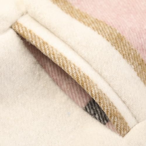 Image of Girls Flannel Plaid Shacket Button Down Long Sleeve Casual Shirt Shackets Fall Jacket Clothes