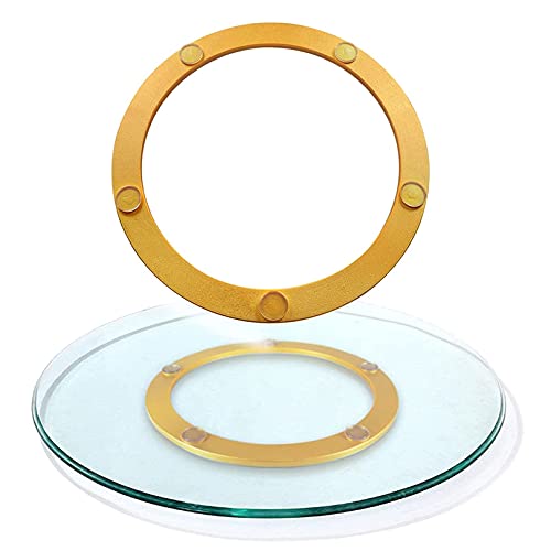 Base De Plateau Tournant,paresseux Susan Pour Table À Manger,or Plateau Tournant De Table,Ø 12 14 16 20 Inch Roulement Rotatif Pour La Cuisine,Plateau Tournant Roulement À Billes,360° Rotation Cover