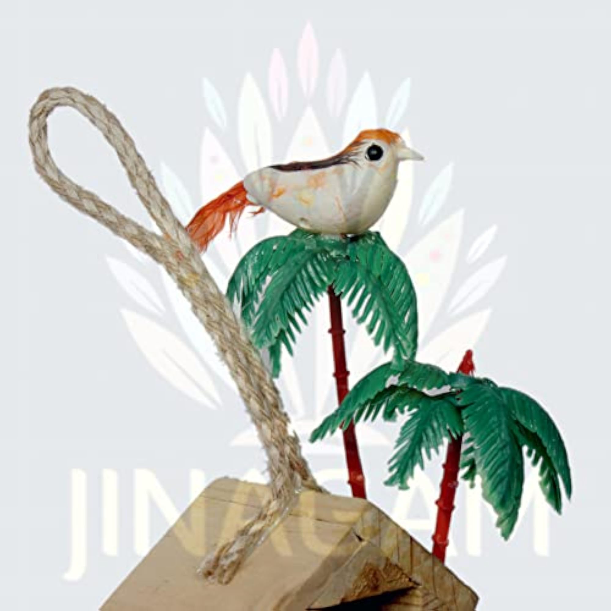 Artificial Jute Bird Nest Hanging for Charming Home Decor
