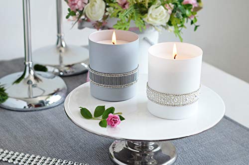 Kerze aus Glaskristall, Schwarz Cover