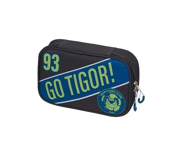 ESTOJO ESCOLAR TIGOR T. TIGRE BOX F.C. 100% ORIGINAL