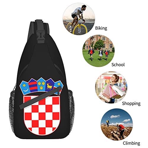 Mochila bandolera unisex para senderismo miniatura 7