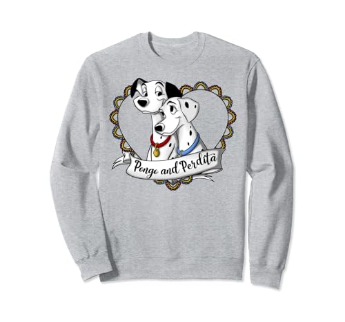 Sweatshirt Disney Pongo et Perdita pour célébrer l'amour au quotidien