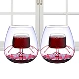 Copa De Vino Fuente,Accesorios Para Copas De Vino - Juego de decantador aireador | Juego de copas transparentes con efecto fuente para vino tinto, café y té