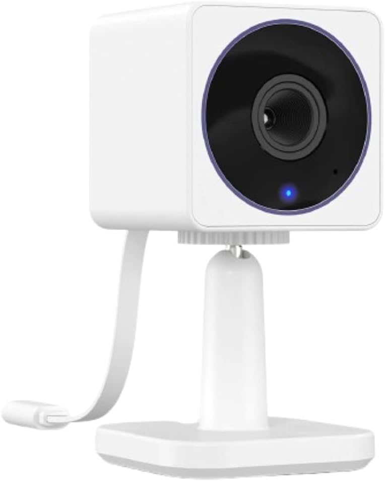 Cam OG Telephoto Indoor/Outdoor 1080p Wi-Fi Smart Home Security Camera with 3X Optical Zoom, Color Night Vision, Motion Detection, 2-Way Audio, Compatible with Alexa & Google Assistant, White