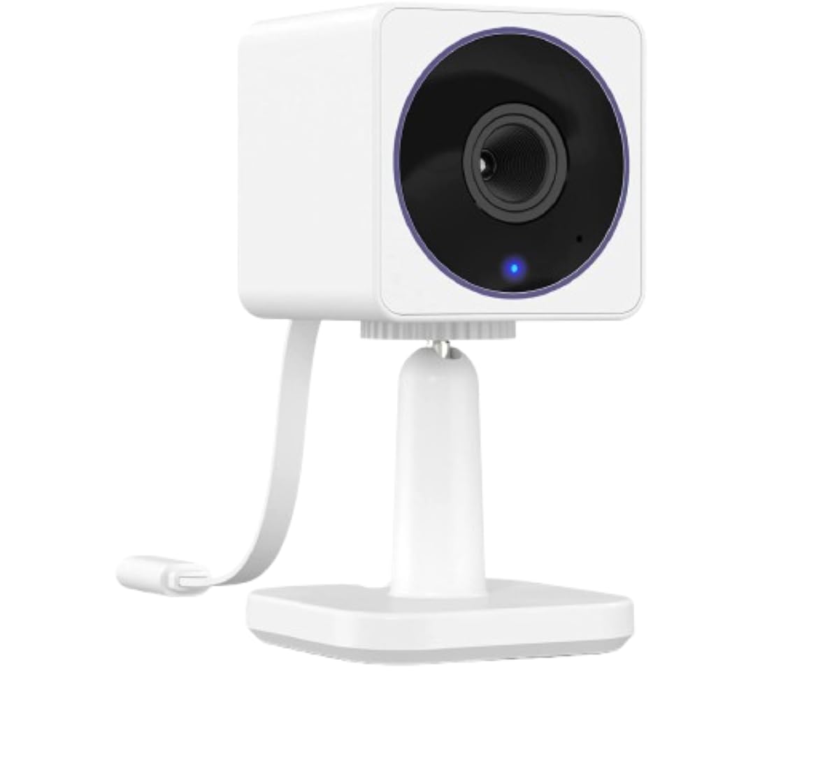 Cam OG Telephoto Indoor/Outdoor 1080p Wi-Fi Smart Home Security Camera with 3X Optical Zoom, Color Night Vision, Motion Detection, 2-Way Audio, Compatible with Alexa & Google Assistant, White