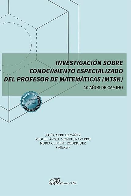 Portada de Investigación sobre conocimiento especializado del profesor de matemáticas 10 años de camino