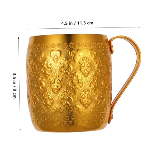 Taza de metal multifunción con diseño de calavera para cocina 3