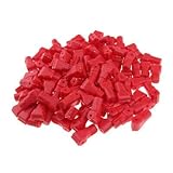 Anti-Theft Peg Hook-Lock, STL-36, Red, Pack of 50 by ClipStrip| Retail Theft Deterrent and Merchandise Protection | Keep Your Products Safe